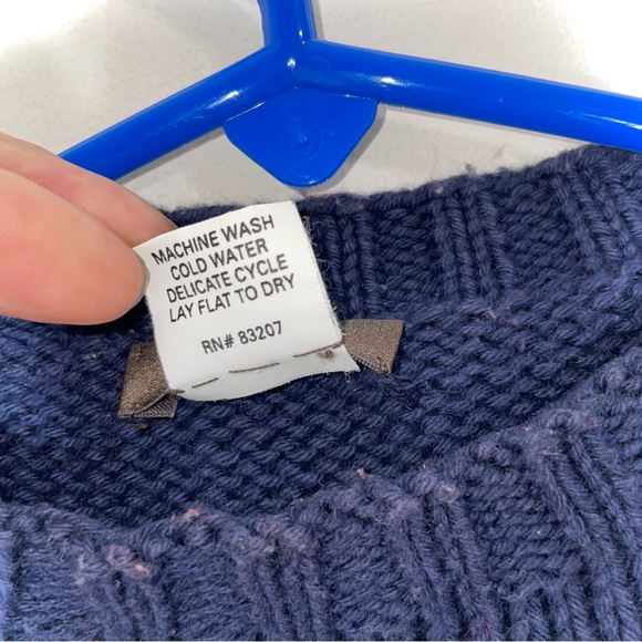 Neiman Marcus Boys Football Knit Sweater Blue Red Size Boys M 4/5 - Picture 10 of 10